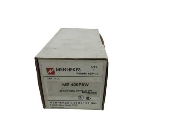 MENNEKES ME420P5W WIRING DEVICE  NSMP