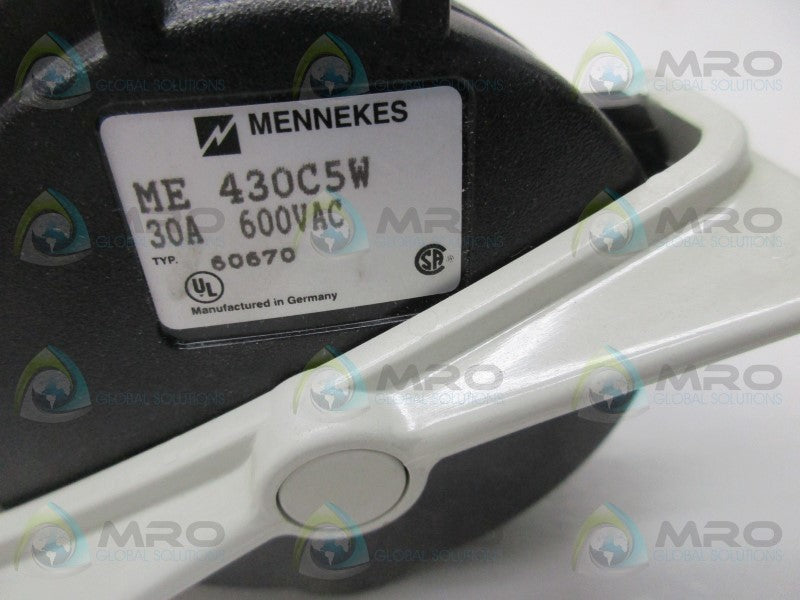 MENNEKES ME430C5W WIRING DEVICE  NSMP