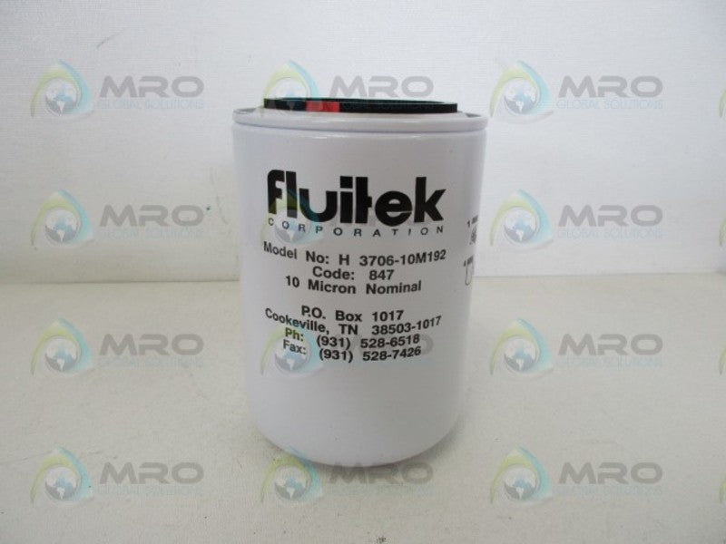 FLUITEK H3706-10M192 SPIN ON FILTER  NSMP