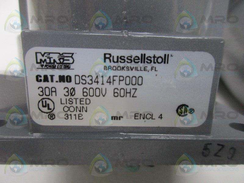 RUSSELLSTOLL DS3414FP000 CONNECTOR  NSMP
