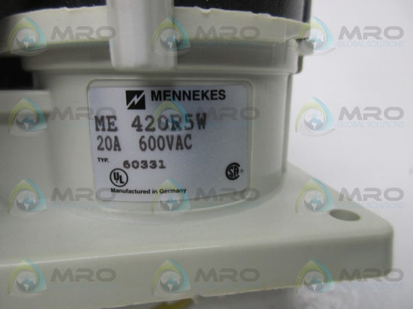 MENNEKES ME420R5W WIRING DEVICE  NSMP