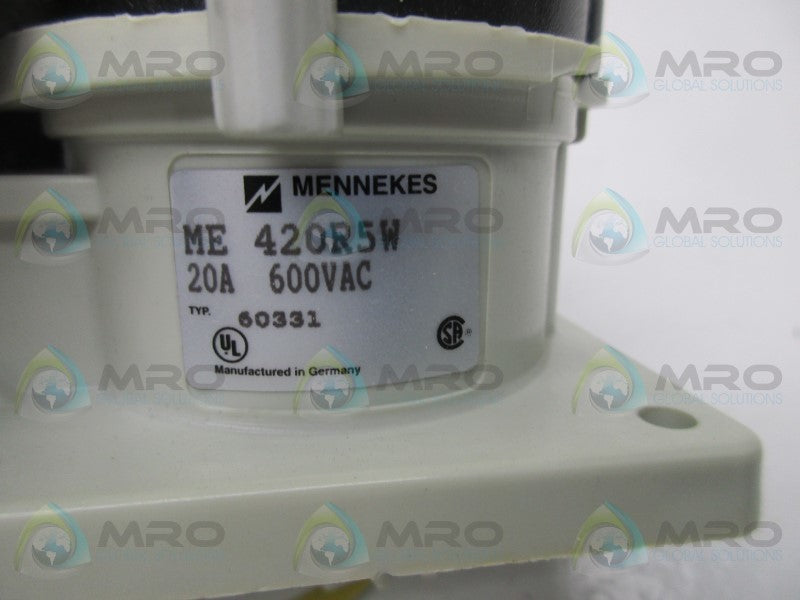 MENNEKES ME420R5W WIRING DEVICE  NSMP