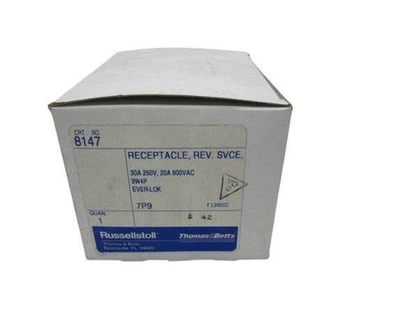THOMAS & BETTS 8147 RECEPTACLE  NSMP