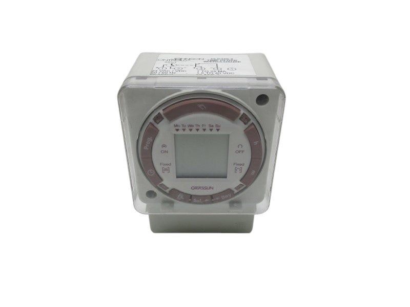 JOHNSON CONTROLS CLK350-2 TIME CLOCK W/ ENCLOSURE  NSNP