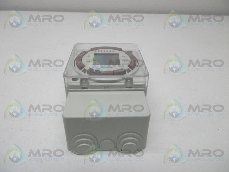 JOHNSON CONTROLS CLK350-2 TIME CLOCK W/ ENCLOSURE  NSNP