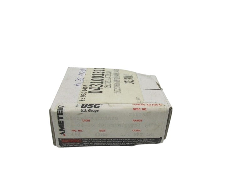 USG 256185 PRESSURE GAUGE 30INHG/60PSI  NSMP
