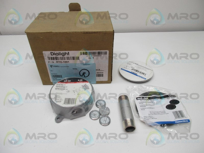 DIALIGHT RTO-1001 JUNTION BOX WALL MOUNT  NSMP