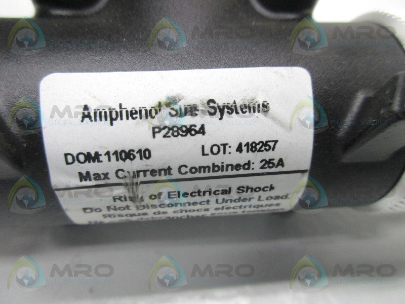 AMPHENOL P28964 DAPTER SENSOR  UNMP