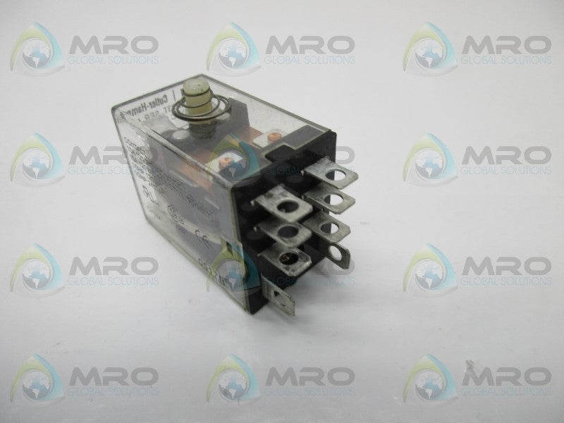 CUTLER HAMMER D7PR23T SER. A2 RELAY 24VAC  UNMP