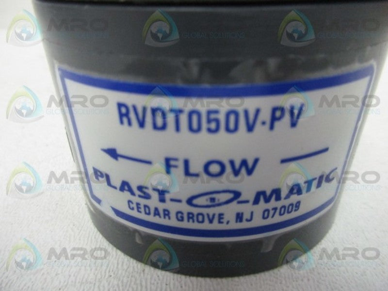 PLAST-O-MATIC RVDT050V-PV PRESSURE REGULATOR  NSMP
