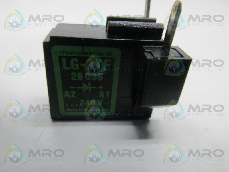 MURR ELEKTRONIK LG-3TF DIODE SURGE SUPPRESSOR  NSNP