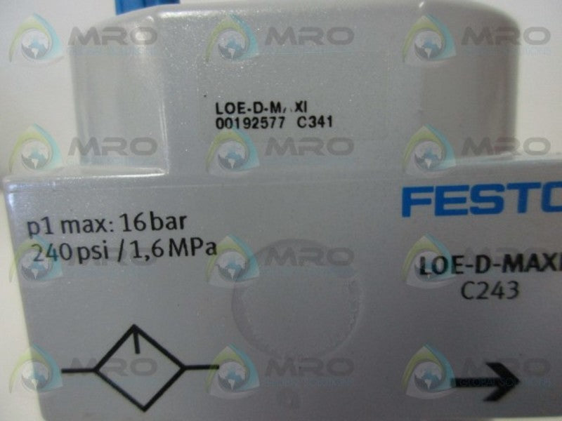 FESTO LOE-D-MAXI 00192577 C341 LUBRICATOR  NSMP