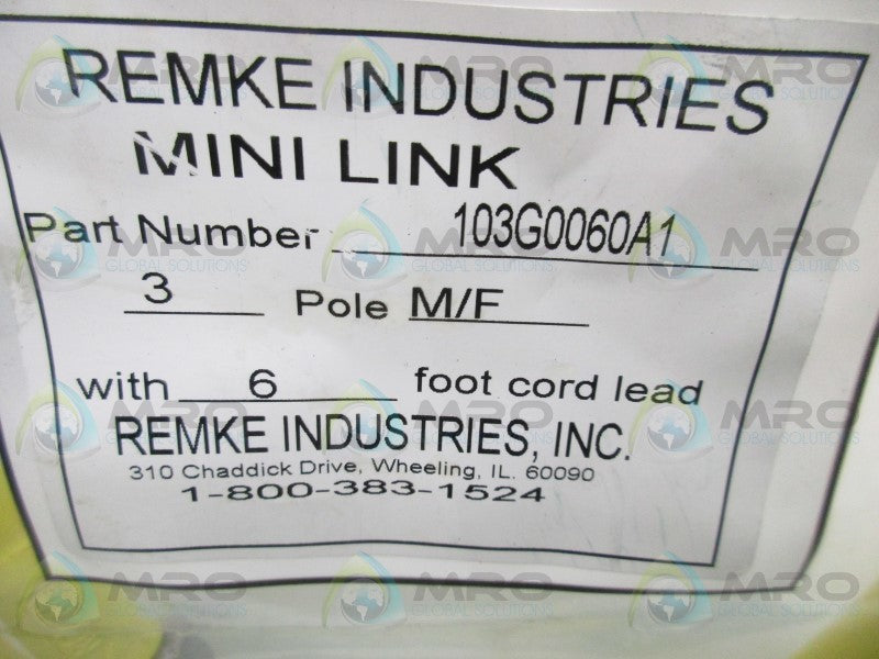 REMKE 103G0060A1 MINI LINK ASSEMBLY  NSMP