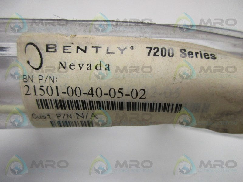 BENTLY NEVADA 21501-00-40-05-02 PROXIMITOR CABLE  NSMP