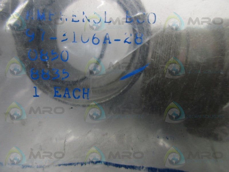 AMPHENOL 91-3106A-28 CONNECTOR  NSMP