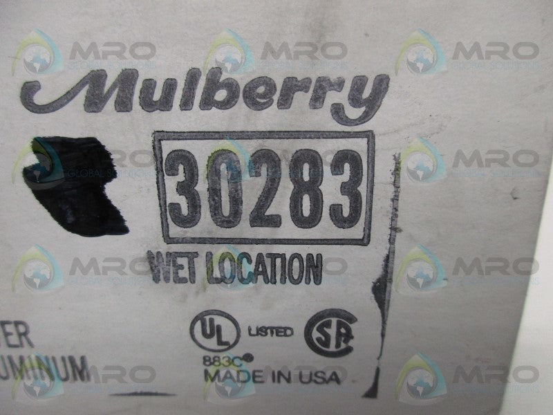 MULBERRY 30283 ALUMINUM BLANK PLATE COVER  NSNP