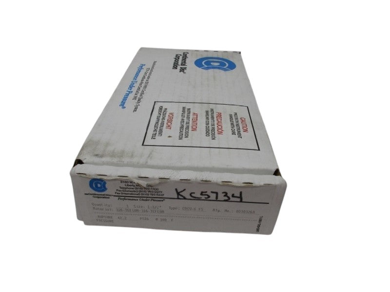 CONTINENTAL DISC 8030326A RUPTURE DISK  NSMP