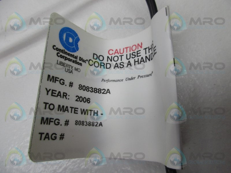 CONTINENTAL DISC 8083882A RUPTURE DISK  NSMP