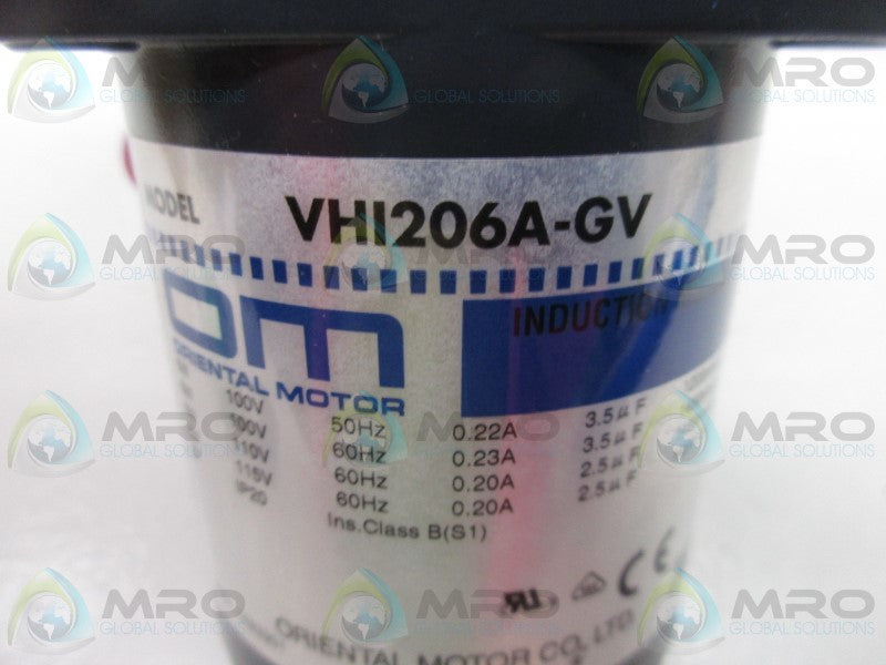 ORIENTAL MOTOR VHI206A-18U INDUCTION MOTOR  NSMP