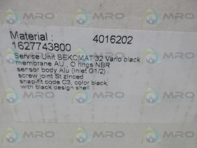 ATLAS COPCO 1627743800 SERVICE UNIT BEKOMAT  NSMP