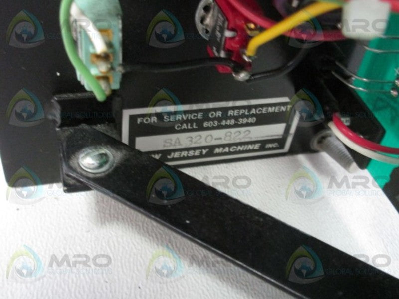 NSNP JERSEY MACHINE SA320-822 STATUS PANEL MODULE  NSMP