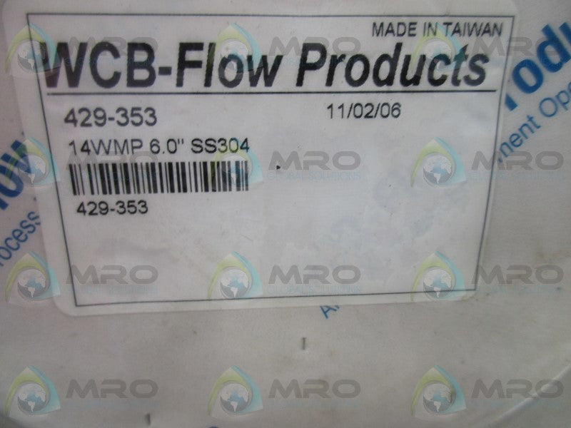 WCB-FLOW PRODUCTS 429-353 SHORT WELDING FERRULE  NSMP