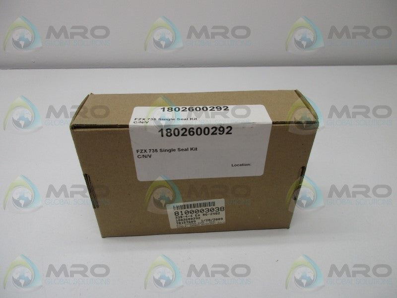 FRISTAM 1802600292 FZX735 PUMP SEAL KIT  NSFS