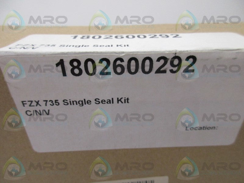 FRISTAM 1802600292 FZX735 PUMP SEAL KIT  NSFS