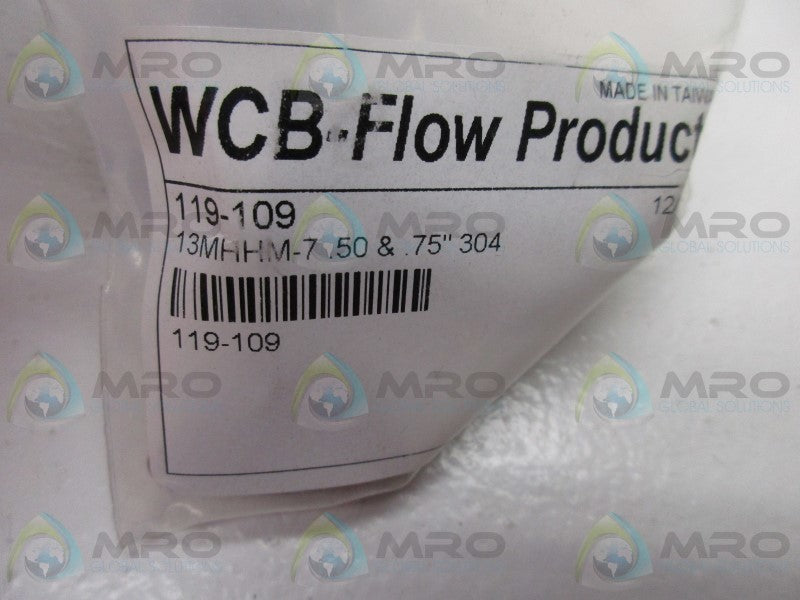 WCB-FLOW PRODUCTS 119-109 SS CLAMP  NSMP
