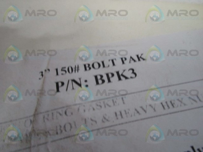 MIDCO BPK3 3" 150# BOLT PAK RING GASKET KIT  NSMP