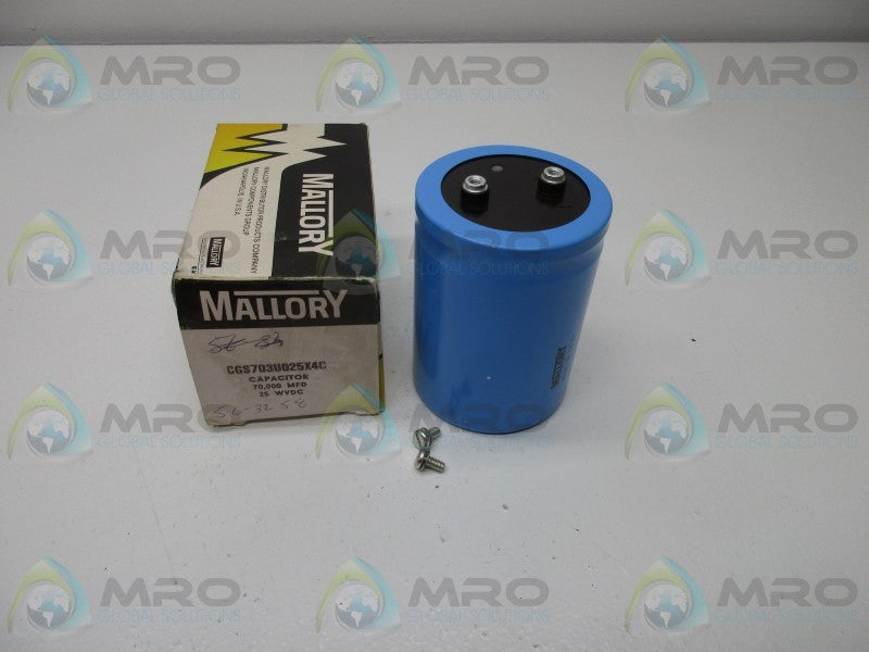 MALLORY CGS703U025X4C CAPACITOR  NSMP