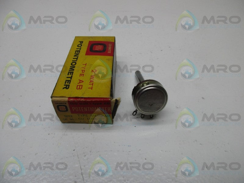 OHMITE CU1052 POTENTIOMETER  NSMP
