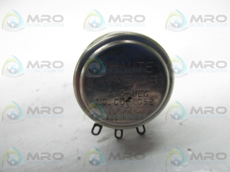 OHMITE CU1052 POTENTIOMETER  NSMP