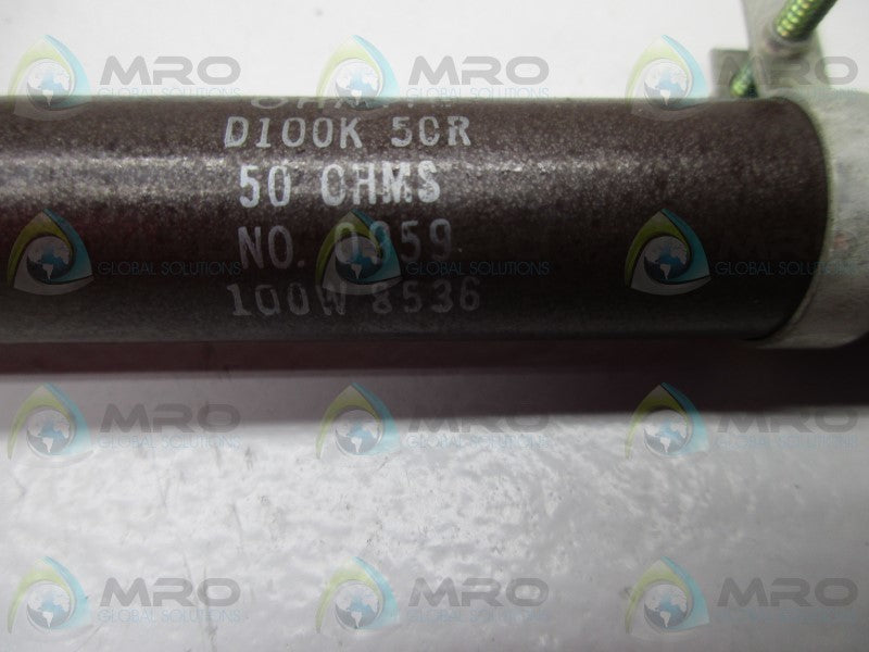 OHMITE 0959 RESISTOR 100W 50OHMS  NSNP