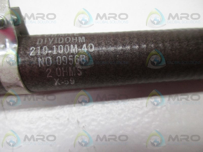 OHMITE 0956B 210-100M-40 RESISTOR  NSNP