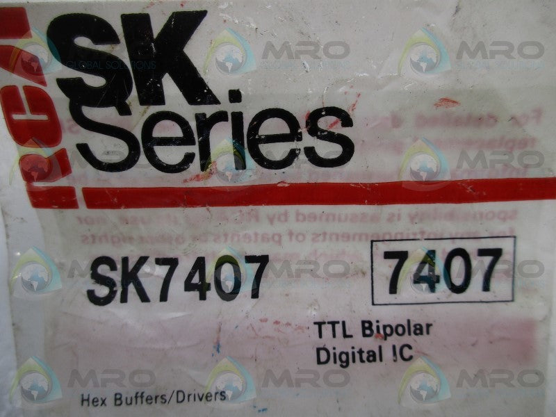 RCA SK7407  TTL BIPOLAR DIGITAL IC  NSMP