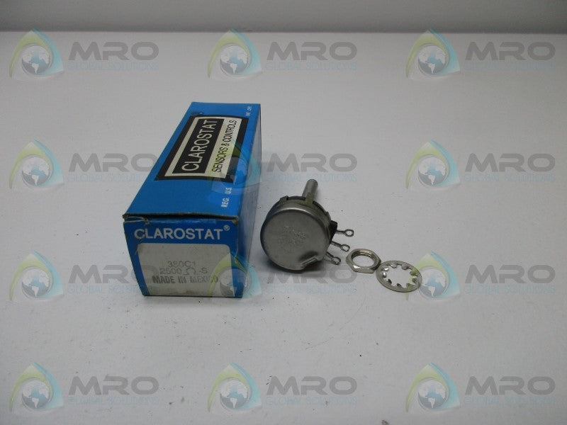 CLAROSTAT 38C01 POTENTIOMETER  NSMP