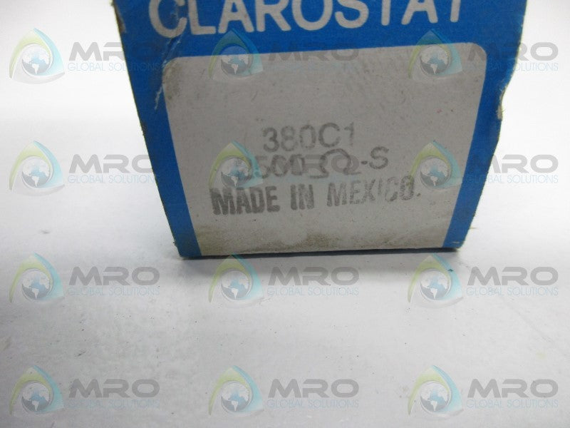 CLAROSTAT 38C01 POTENTIOMETER  NSMP