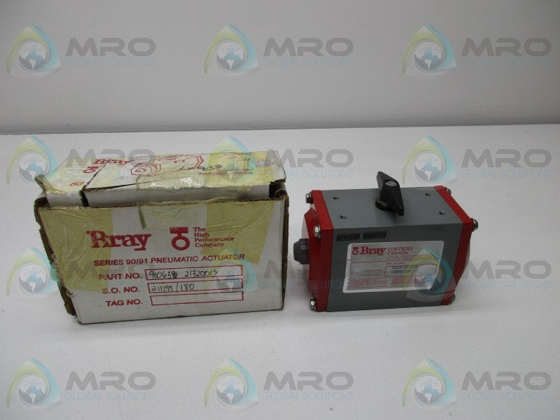 BRAY 910635-21320015 PNEUMATIC ACTUATOR  NSMP