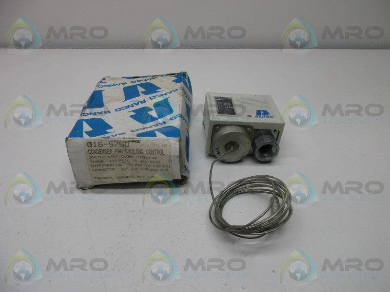 RANCO 016-5760 CONDENSER FAN CYCLING CONTROL  NSMP