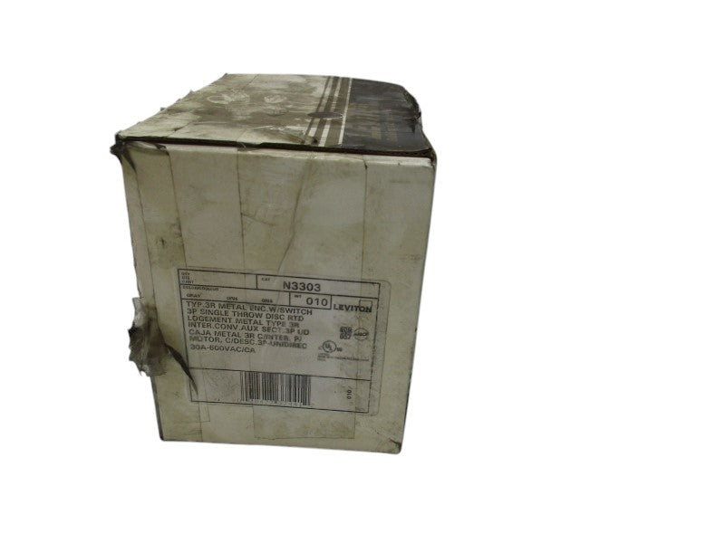 LEVITON N3303 MANUAL MOTOR STARTER  NSMP