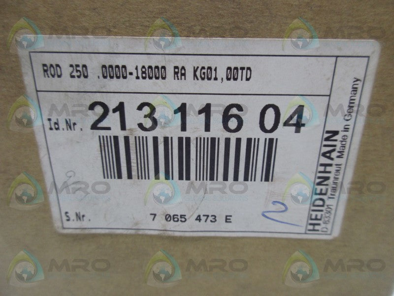 HEIDENHAIN ROD250.0000-18000 ENCODER  NSMP