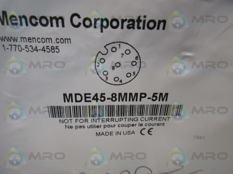 MENCOM MDE45-8MMP-5M ETHERNET EXTENSION  NSMP