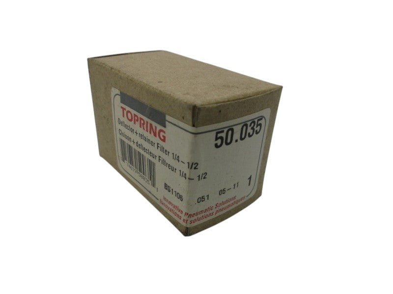 TOPRING 50.035 DEFLECTOR & RETAINER FILTER 1/4" - 1/2"  NSMP