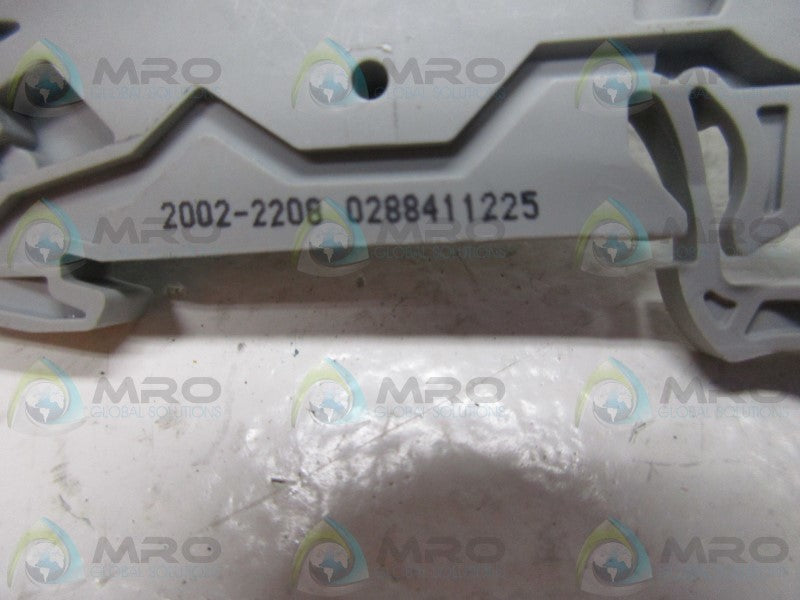 WAGO 2002-2208 TERMINAL BLOCK  NSNP
