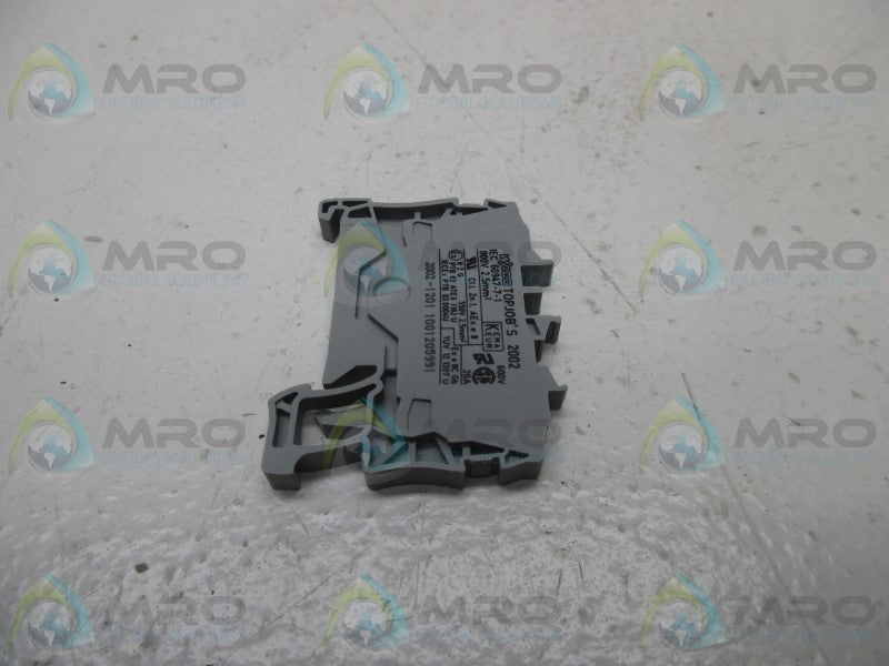 WAGO 2002-1201 TERMINAL BLOCK NSNP