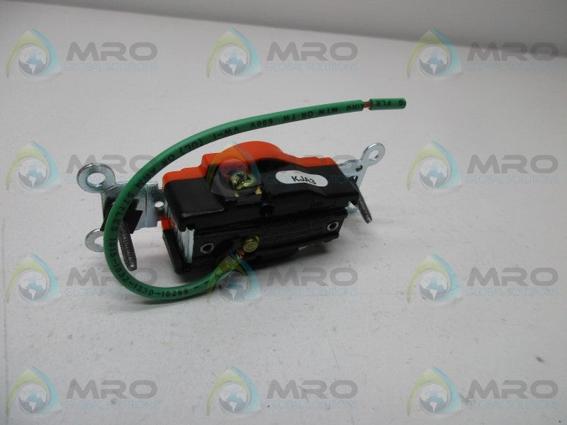 LEVITON 5361-IG RECEPTACLE 2P 3W  NSMP