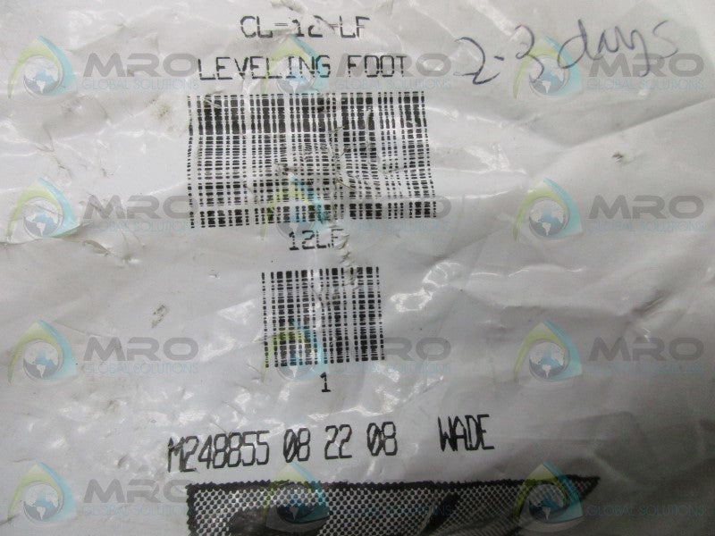CARR LANE CL-12-LF LEVELING FOOT  NSMP