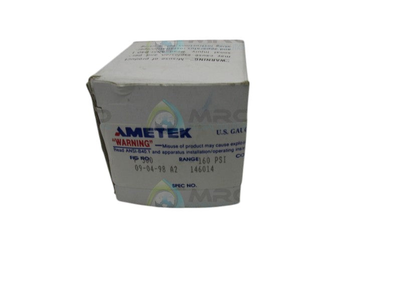 AMETEK 146014 PRESSURE GAUGE 160PSI  NSMP