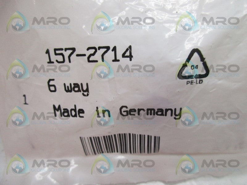 AMPHENOL C091-31W006-1002 157-2714 6-WAY CONNECTOR  NSMP